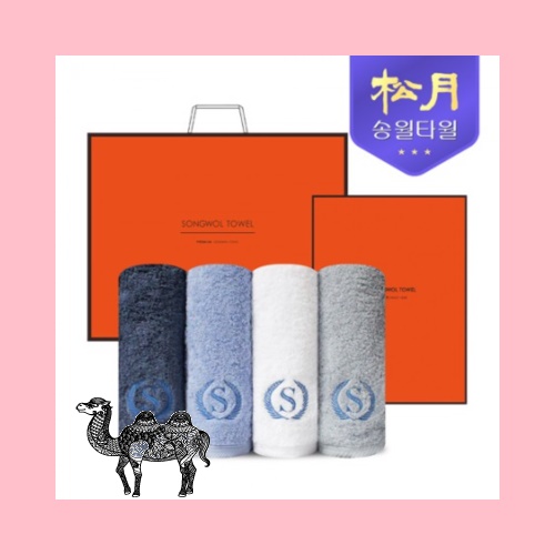 송월타월 항균 슈퍼클래스A80 180g 2P 타올세트