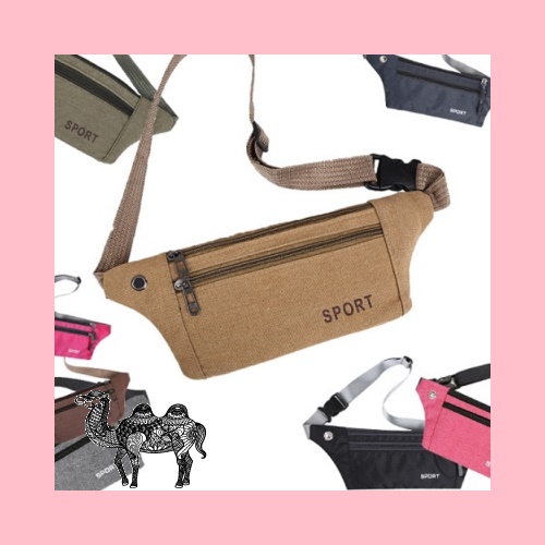 심플 칼라 힙쌕 3종169
