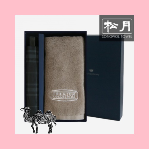 송월타월 CM3단모던체크1p 프리미엄컬렉션50 1p 타올