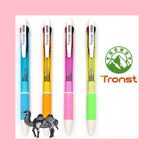 트론스트니들3색 0.7mm 4color 볼펜