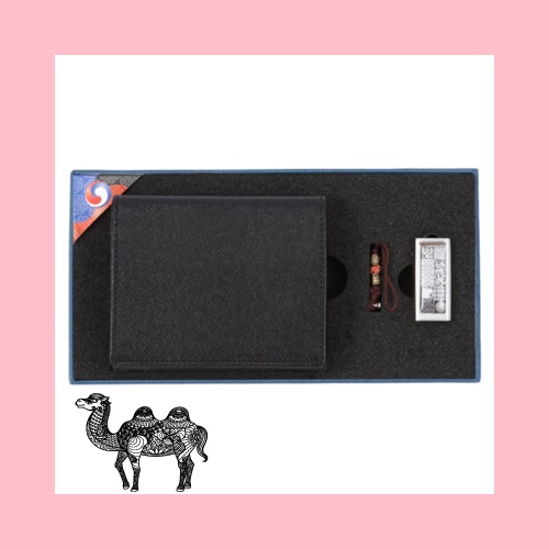사피아노소가죽명함지갑 수복문자도자개USB