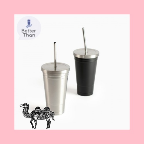 보틀로만 이중진공스텐빨대 텀블러 스타벅스 동일제품 550ml