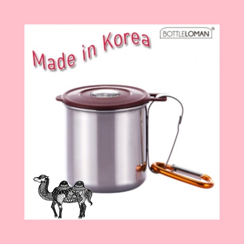 보틀로만 나침반 스텐등산컵1호 120ml