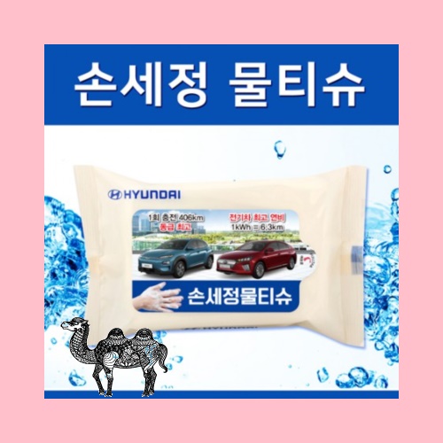 손세정 비닐독판 물티슈 5매