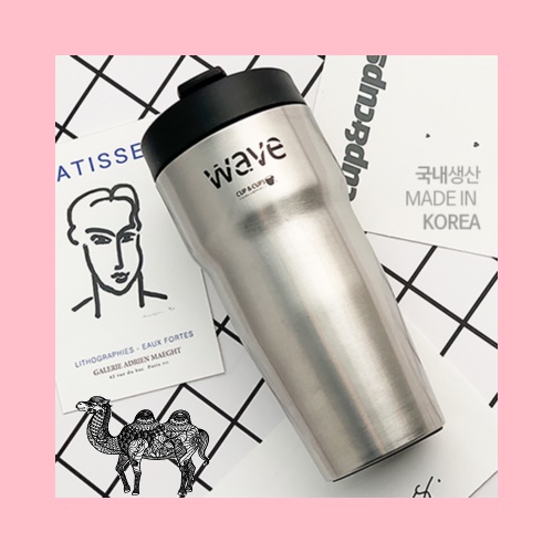 컵앤컵스 뉴모던락웨이브 스텐 텀블러