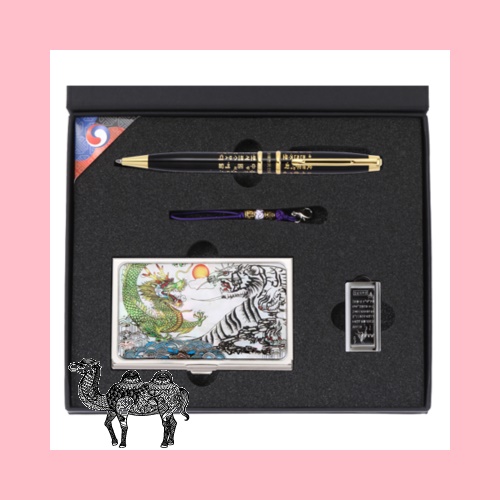 훈민정음볼펜 용호도자개명함 훈민정음자개USB