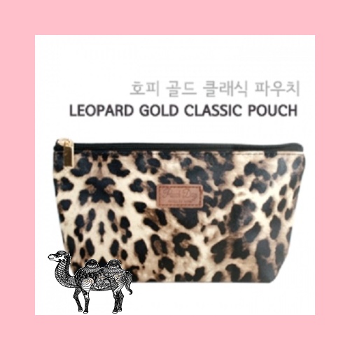 호피 골드 클래식 파우치 168