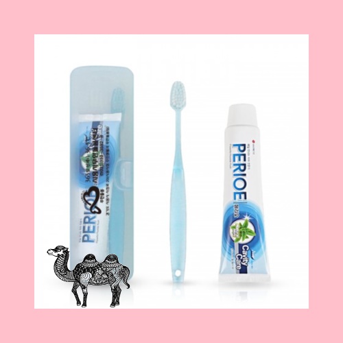 여행용세면도구 치약칫솔세트365 보급형 대용량 페리오치약