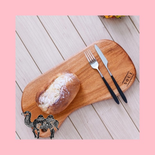 마호가니 손잡이피넛 도마