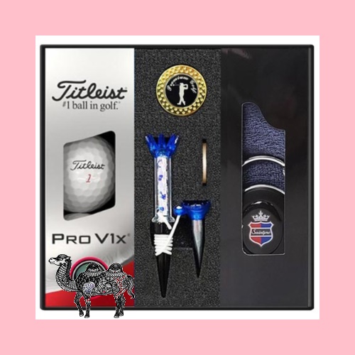 Titleist 타이틀리스트 Pro V1X 3구 334 골프공선물세트