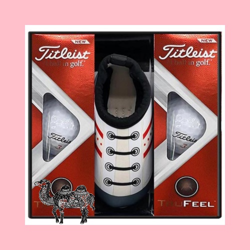 타이틀리스트 trufeel 6구 329 골프공선물세트