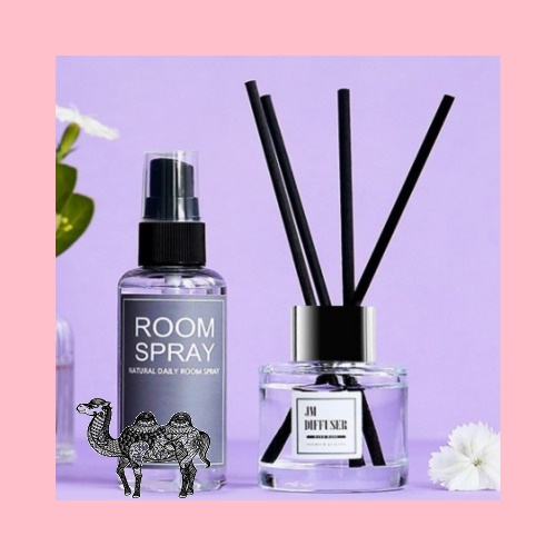 룸향수 80ml모던 룸디퓨저50ml 세트