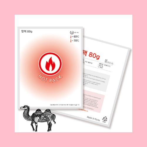 기성형핫팩 80g