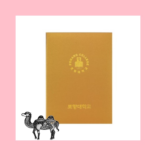 상장케이스 스크래치골드
