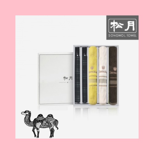 송월타월 모던체크 2p 카운테스마라 센치 3p 타올