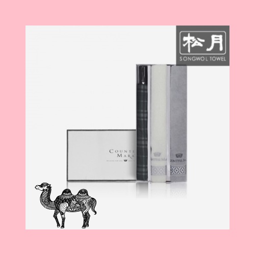 송월타월 모던체크 1p 카운테스마라 맥스2p 타올