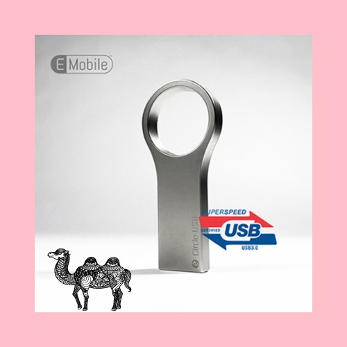 이모바일 eMobile USB메모리 CA1004 128G CIRCLE 3.0