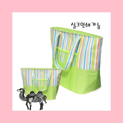 아이스쿨러 숄더백 장바구니겸용