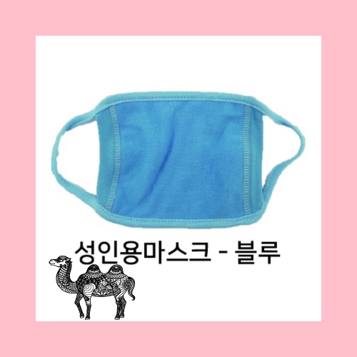 성인용 마스크 블루