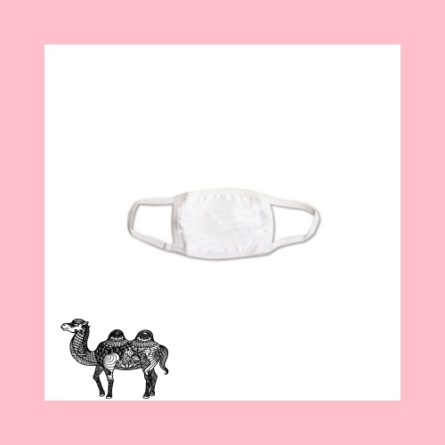 아동용 마스크 화이트라인