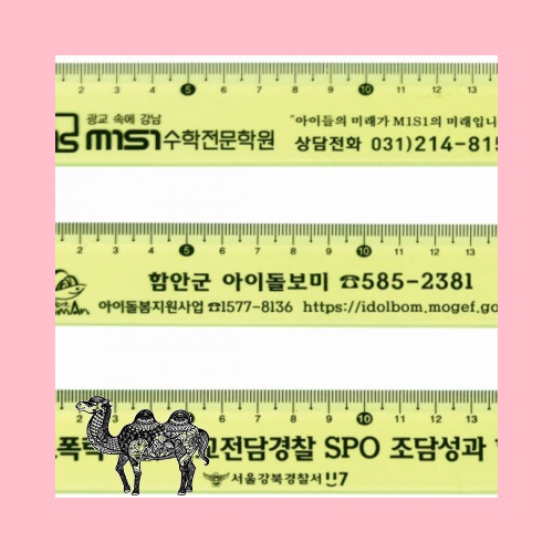 15형광색자