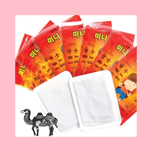 KC인증 따스한 발열 핫팩 부착형 손난로