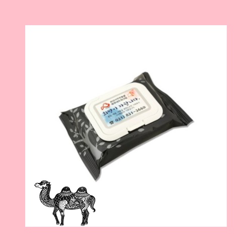 메탈트리블랙 물티슈 캡형 20매
