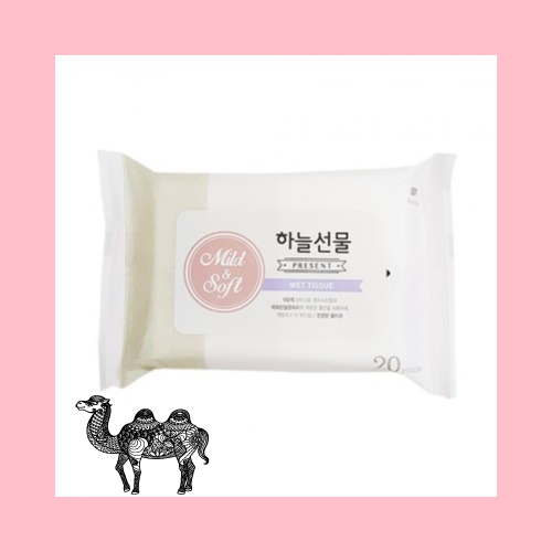 하늘선물 물티슈 20매