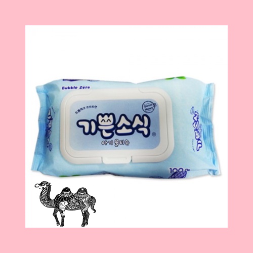 기쁜소식 물티슈 캡형 100매