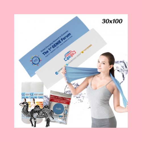 30x100 아누타 쿨 스포츠타올