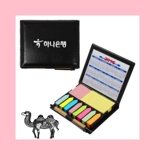 8색점착메모함 페이퍼펜