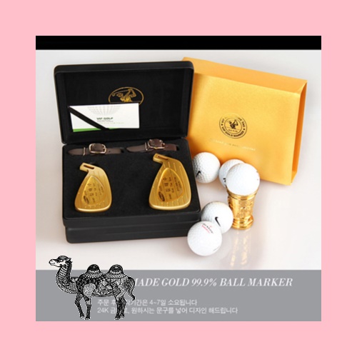 VIP골드 네임텍set