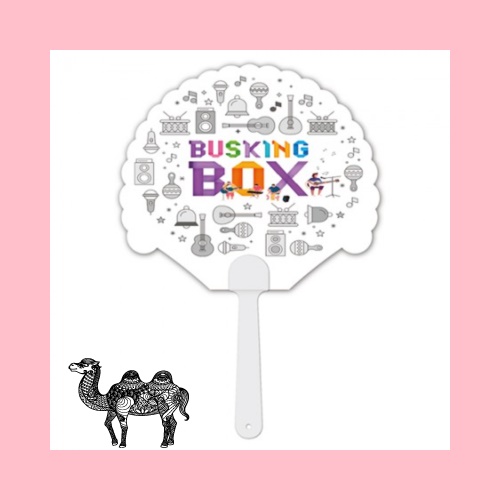 반달부채 공작모양