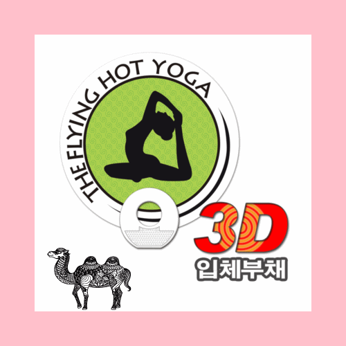 3D입체부체 계란지압자루부채