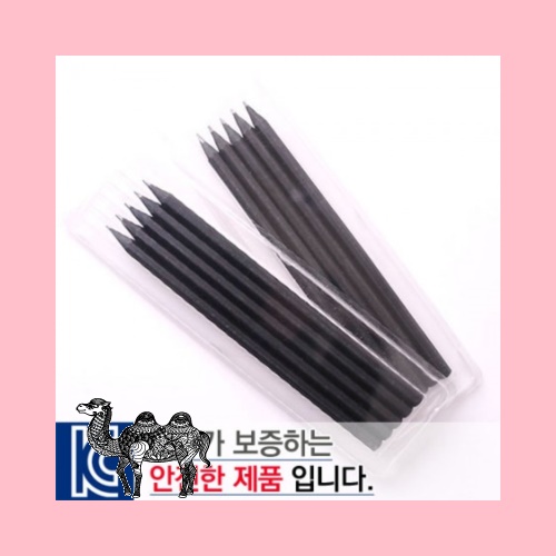 국산투명사각&middot;흑목육각연필5P세트