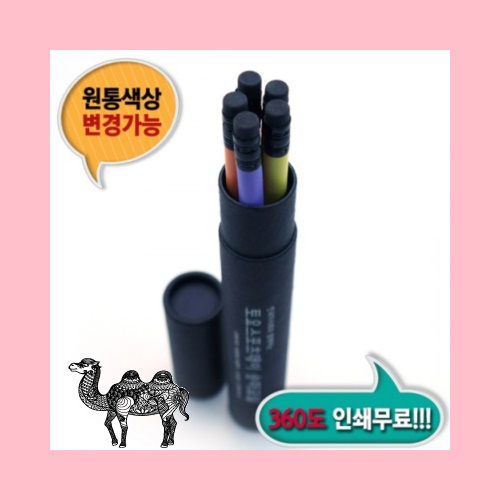 파스텔디오네연필 5본입세트 검정