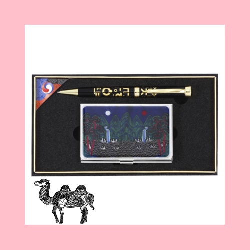 한글볼펜 일월오봉도자개명함