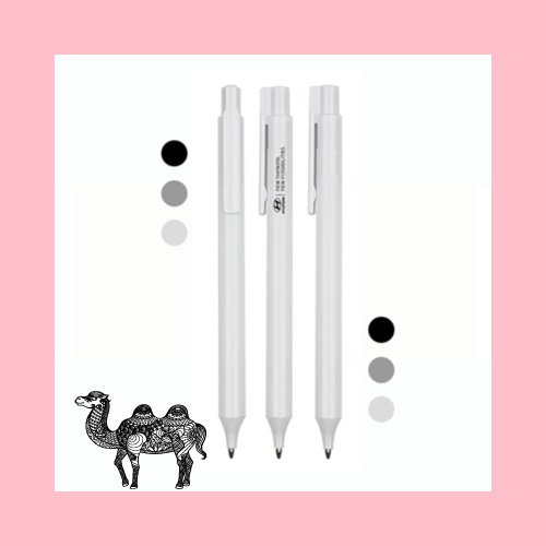 밀크화이트 볼펜