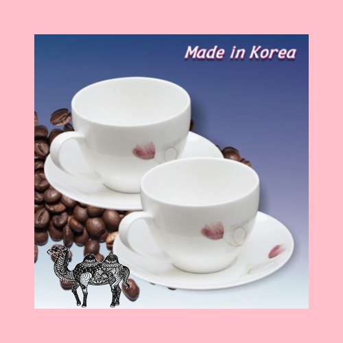 비너스커피잔 4P