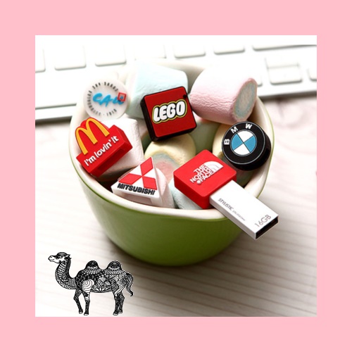 로고맞춤형 스타일리스틱 DIY 고객맞춤 OTG USB 메모리 128GB