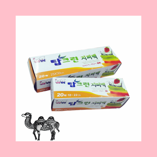탑크린 지퍼백