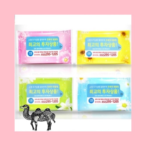 물티슈 이슬 15매