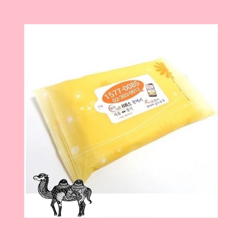 물티슈 50매 40g 라벨형