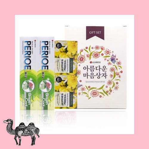 페리오 케비티 치약 160g 2개 + 온더바디 보타닉 비누 80g 2개 샴푸 린스세트