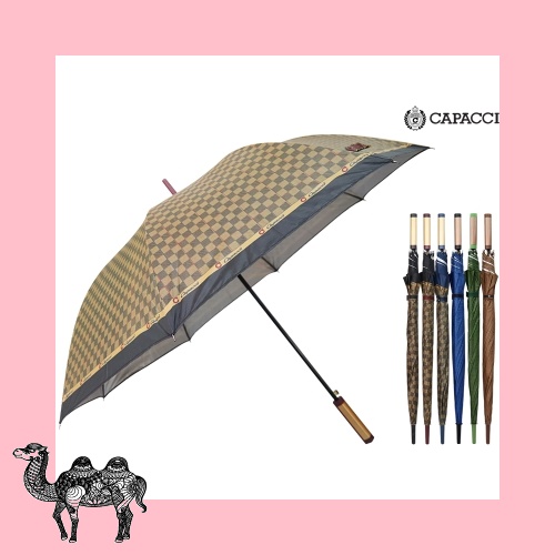 가파치 체크실버 장자동우산 CA 101 장우산