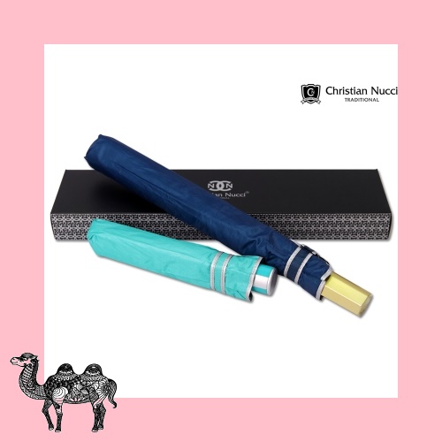 크리스찬누찌 무지실버 우산세트 장우산