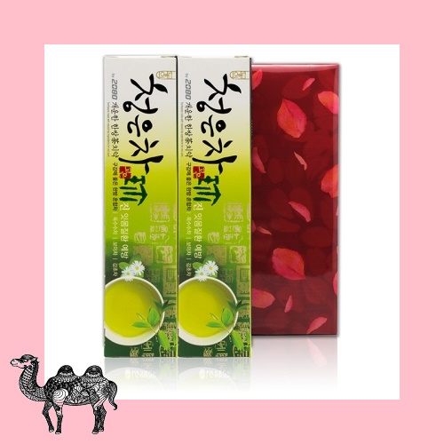청은차 치약 120g 2입 세트 칫솔 덴탈용품
