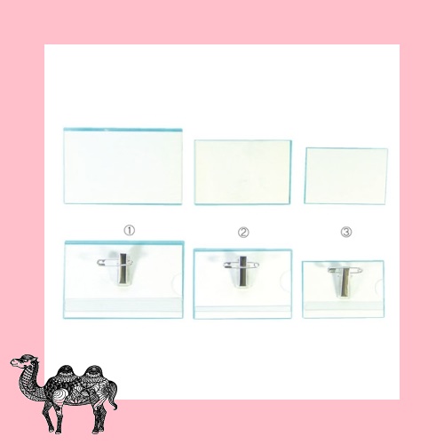 PVC 집게명찰 0.5mm 사원증 명찰케이스