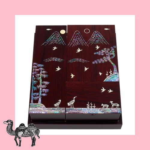 일월오봉도도 데스크 Set 필통 필함