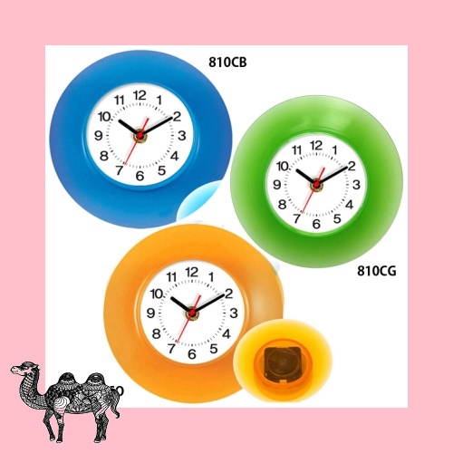 욕실방수 흡착시계 810C 810D 욕실시계 방수시계